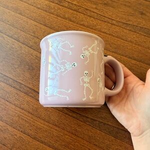 Pink Skeleton Mug